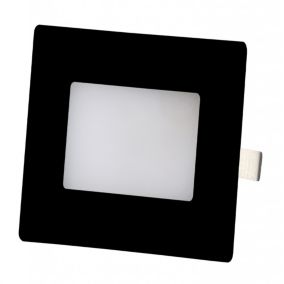 Spot LED encastrable mural 2,5W étanche IP65 150lm 3CCT 220V - Noir