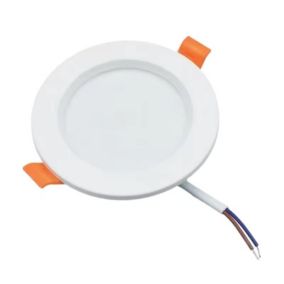 Spot LED Encastrable Plat Étanche 7W BLANC Transformateur Intégré - Blanc Chaud 2300K - 3500K - SILAMP