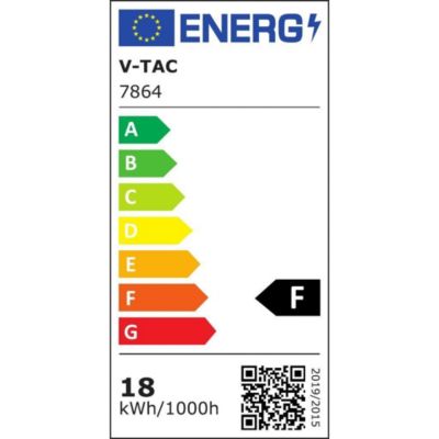 Spot LED Encastrable Rond 18W 1980lm 6500K 220mm Blanc