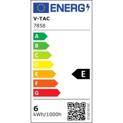 Spot LED Encastrable Rond - 6W 6500K - 120mm - Blanc - IP20