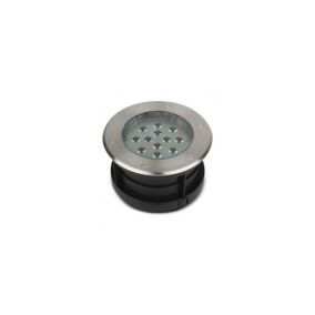 Spot LED Encastrable Sol Rond 12W 800lm 45 210mm - Blanc Naturel 4000K