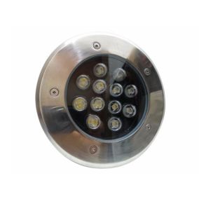 Spot LED Extérieur Encastrable IP65 220V Sol 12W 60degrés - Blanc Chaud 2300K - 3500K - SILAMP