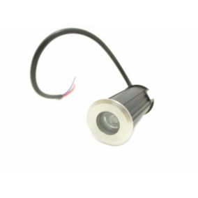 Spot LED Extérieur Encastrable Sol 12V 1W IP68 45degrés - Blanc Chaud 2300K - 3500K - SILAMP