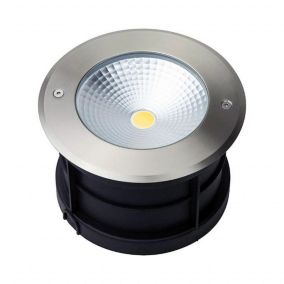 Spot LED Extérieur à Encastrer Bleu 20W (éclairage 150W) étanche IP67 pour sol chemin, jardin, arbre ou façade