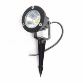 Spot LED extérieur à Piquer IP65 6W COB - Blanc Chaud 2300K - 3500K - SILAMP