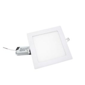 Spot LED Extra Plat Carré 12W Blanc - Blanc Chaud 2300K - 3500K - SILAMP