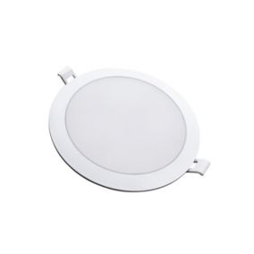 Spot LED Extra Plat Rond BLANC 18W 170mm - Blanc Chaud 2300K - 3500K - SILAMP