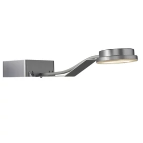 Spot LED intégrée Emera 400lm IP44 blanc froid à neutre Colours chrome L.8,3 x l.30 x H.4,3cm
