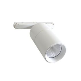 Spot LED sur Rail Magnétique 48V 15W Orientable BLANC - Blanc Chaud 2300K - 3500K - SILAMP