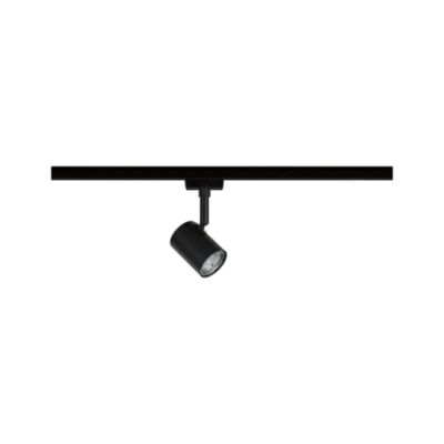 Spot LED sur rail tube Urail Limba noir mat IP20 230V Ø5cm Paulmann