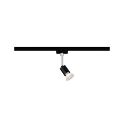 Spot LED sur rail Urail Pure II noir mat IP20 230V L.6.6 x l.5.8 x H.15.1cm Paulmann