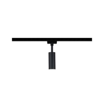 Spot LED sur rail Urail Tubo II noir mat IP20 230V L.10.5 x l.4.2 x H.18.6cm Paulmann