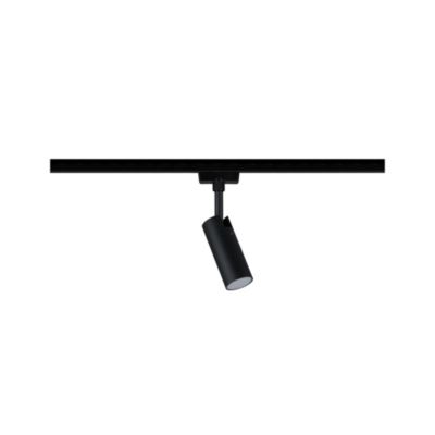 Spot LED sur rail Urail Tubo II noir mat IP20 230V L.10.5 x l.4.2 x H.18.6cm Paulmann
