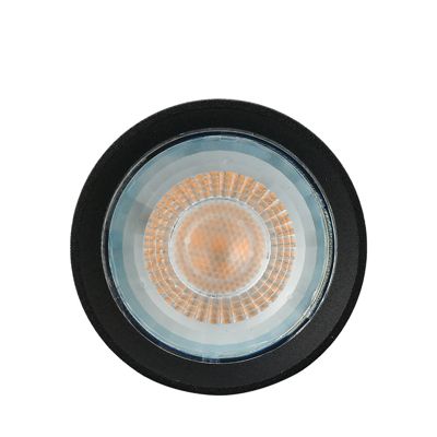 Spot long alu GAMA-5520 rond GU10 35W Noir