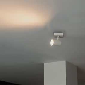 Spot moderne blanc orientable carré - Jeana