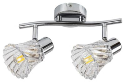Spot mural/plafond chrome E14 2x40W Hestia 5300 Rabalux | Castorama