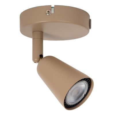 Spot mural TIANA en métal avec 1xGU10 - Taupe - Lucide