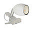 Spot pince LED Ara Blanc L.9,1cm 3x0,5W