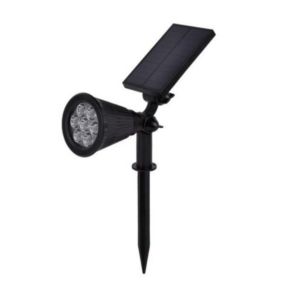 Spot à piquer LED Solaire pour Jardin 1.5W 6V DC Vert - SILAMP