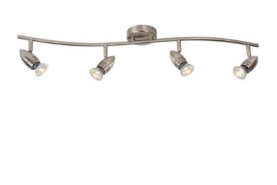Spot plafond CARO-LED en métal avec 4xGU10 - Chrome Dépoli - Lucide