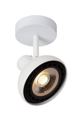 Spot plafond SENSAS en acier avec 1xGU10 (ES111) - Blanc - Lucide