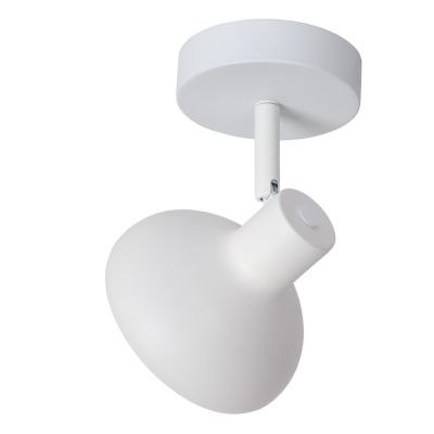 Spot plafond SENSAS en acier avec 1xGU10 (ES111) - Blanc - Lucide