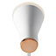 Spot pliable LED intégrée Vaughan 4 x 300 lm Colours blanc chaud
