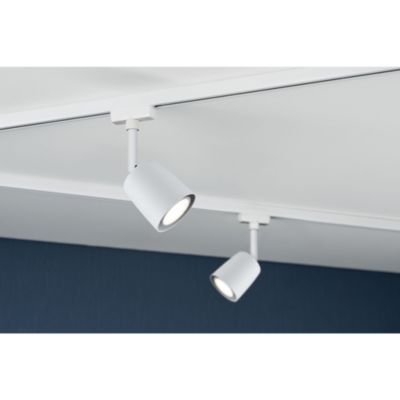 Spot sur rail Cover blanc URail IP20 GU10 10W Ø.6,5 x H.16cm dimmable Paulmann