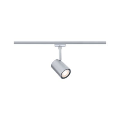 Spot sur rail Luxe gris chromé mat URail IP20 GU10 10W Ø.6,5 x H.16,3cm Paulmann