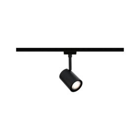 Spot sur rail Luxe noir URail IP20 GU10 10W Ø.6,5 x H.16,3cm Paulmann