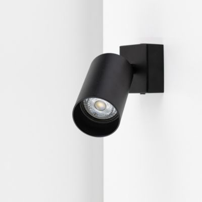 Spots de Plafond Orientables 5,5cm MALGA 1 Black 1xGU10 noir EDO