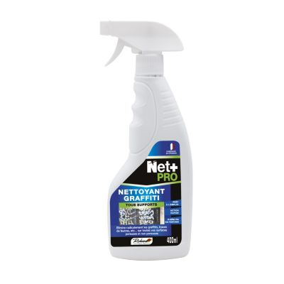 Spray anti-graffiti tous supports Net+ Pro Richard Colorant 400ml