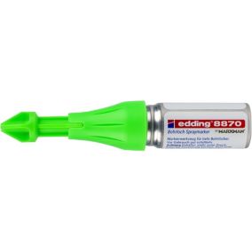 Spray de craie liquide vert fluo Edding Marxman