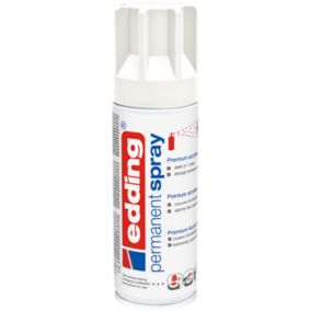 Spray peinture acrylique Edding blanc mat 200 ml