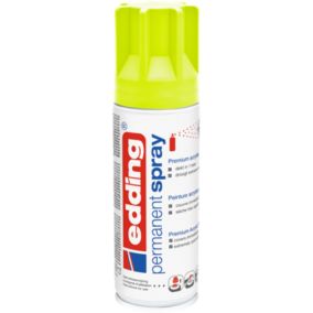 Spray peinture acrylique Edding jaune fluo 200 ml