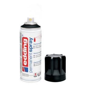 Spray peinture acrylique Edding noir mat 200 ml