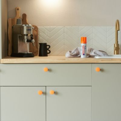 Spray peinture acrylique Edding orange fluo 200 ml