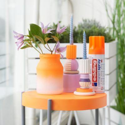 Spray peinture acrylique Edding orange fluo 200 ml