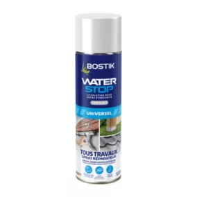 Spray réparateur Bostik Waterstop Tous Travaux 500 ml