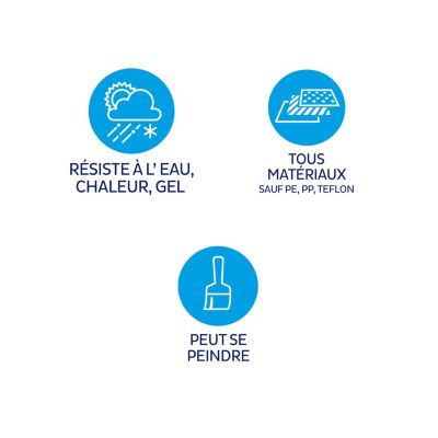 Spray réparateur Bostik Waterstop Tous Travaux 500 ml