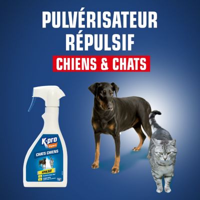 Spray répulsif chiens et chats Kapo expert 500ml