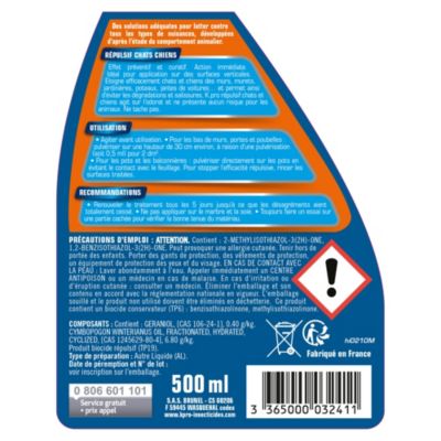 Spray répulsif chiens et chats Kapo expert 500ml