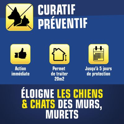 Spray répulsif chiens et chats Kapo expert 500ml