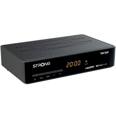 SRT 7410 Décodeur Satellite TNTSAT Astra + Carte TNTSAT + Câble HDMI Offert STRONG