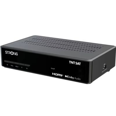 SRT 7410 Décodeur Satellite TNTSAT Astra + Carte TNTSAT + Câble HDMI Offert STRONG
