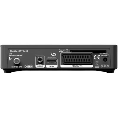 SRT 7410 Décodeur Satellite TNTSAT Astra + Carte TNTSAT + Câble HDMI Offert STRONG