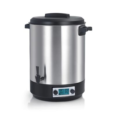 Stérilisateur de bocaux électrique cuve inox avec ecran lcd, robinet et minuteur 45l 2500w Robby STERI PRO INOX 45L LCD