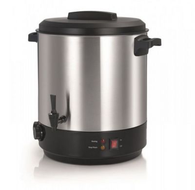 Stérilisateur de bocaux électrique cuve inox avec robinet et minuteur 31l 2100w Nature&saveurs NS-ST31IN