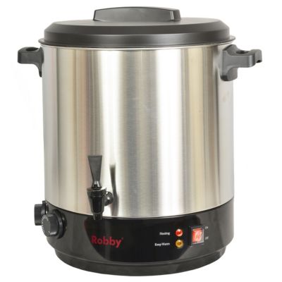 Stérilisateur de bocaux électrique cuve inox avec robinet et minuteur 31l 2100w Robby STERI PRO INOX XL