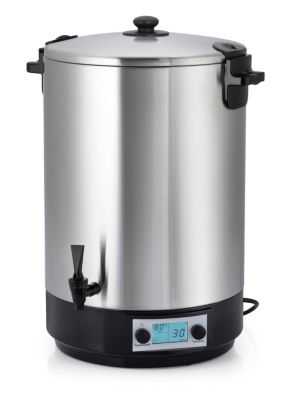 Stérilisateur de bocaux électrique cuve inox avec robinet et minuteur 45l 2500w Nature&saveurs NS ST45INA